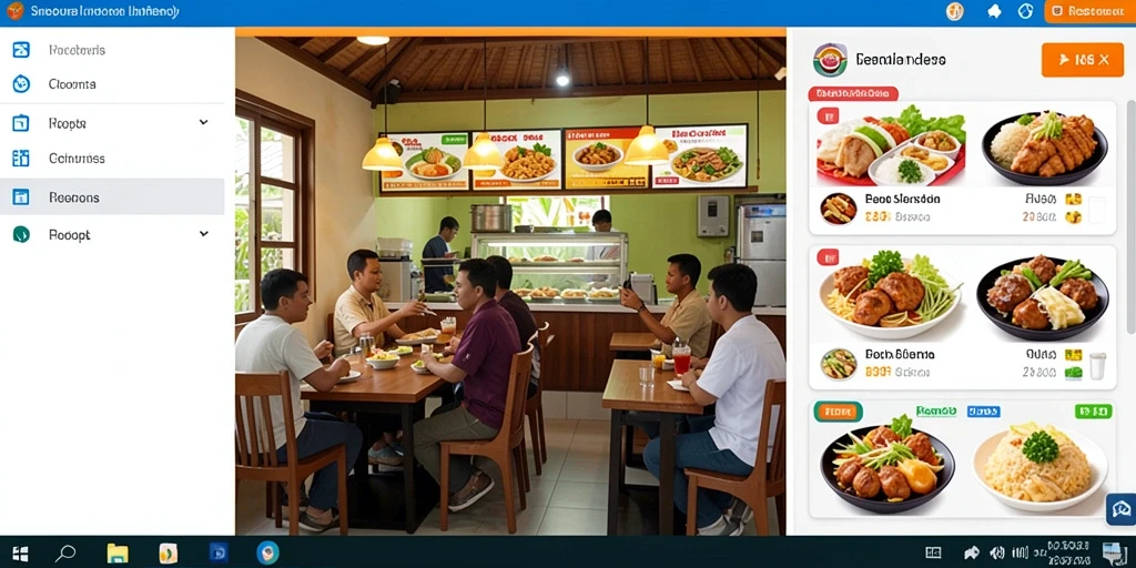 Tampilan antarmuka yang menarik dan mudah digunakan.