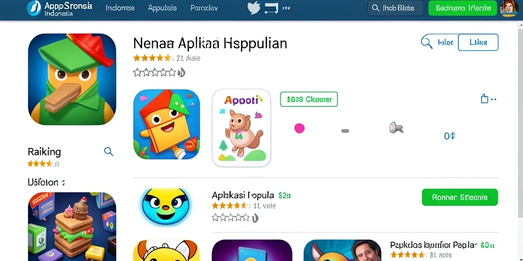Screenshot menunjukkan antarmuka permainan yang menarik.