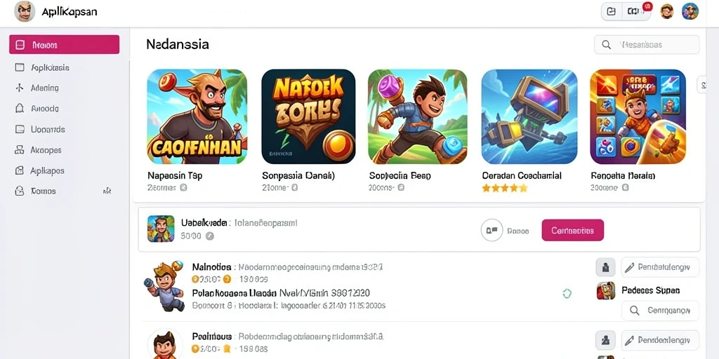 Tampilan antarmuka pengguna yang menarik dan mudah digunakan.