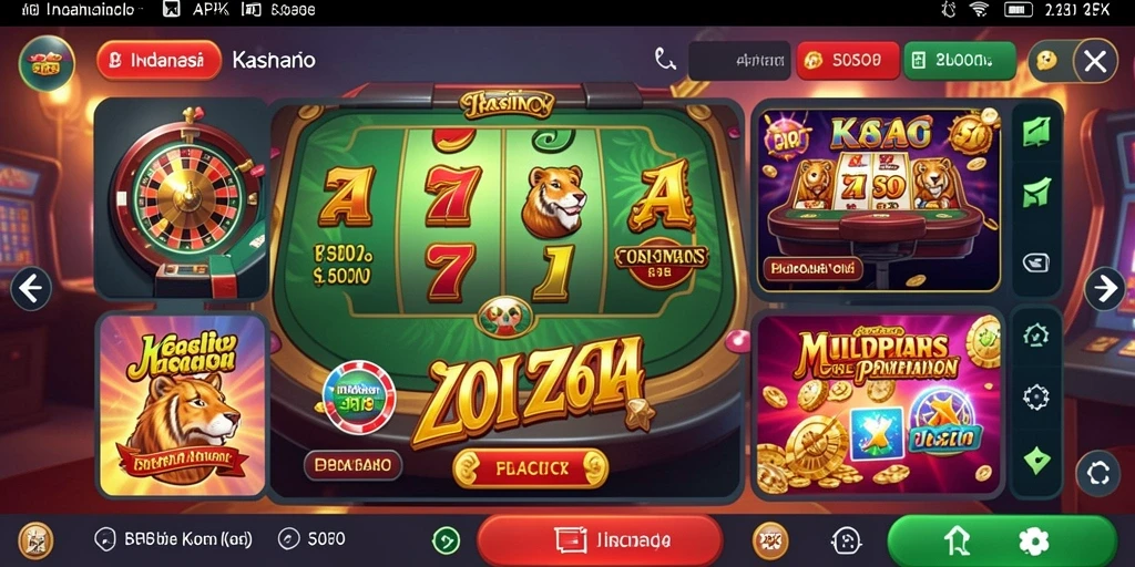 Tampilan menu utama JOS77 yang menarik dan mudah dinavigasi.