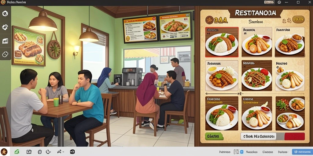 Tampilan antarmuka yang menarik dan mudah digunakan.