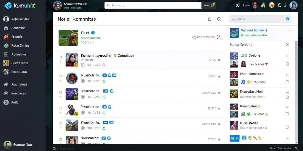 Screenshot menampilkan antarmuka permainan yang menarik.