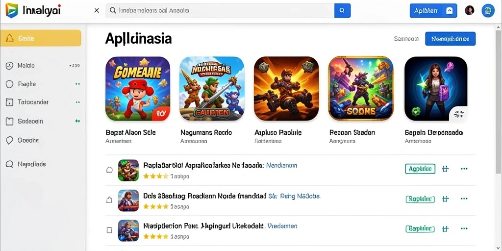 Screenshot menunjukkan grafis game yang memukau.