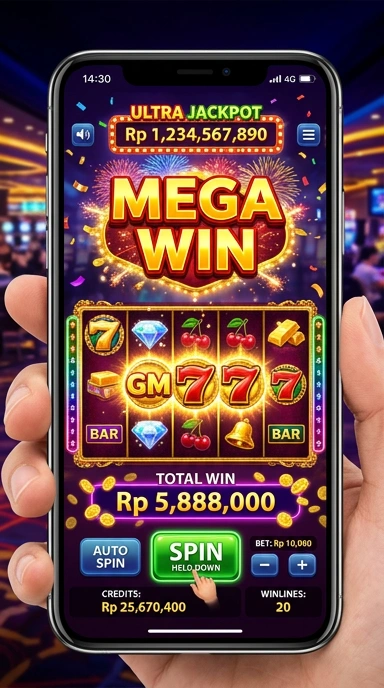 Galeri pratinjau visual gm777 build APK resmi terbaru